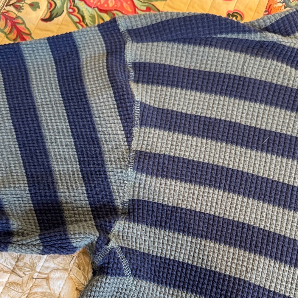 Aerie Striped Waffle Knit Top - Picture 8 of 12